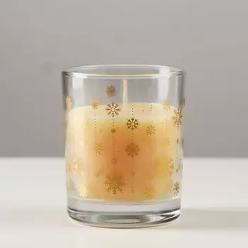 Ароматическая свеча в стакане "Корица"