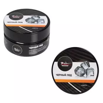 Ароматизатор-банка гелевый AIRLINE Планета, черный лед, 60 мл AFBA222