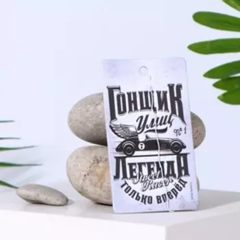 Ароматизатор бумажный «Гонщик улиц»