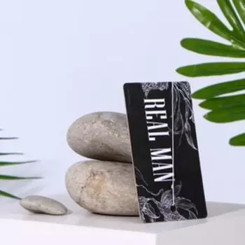 Ароматизатор бумажный Real man