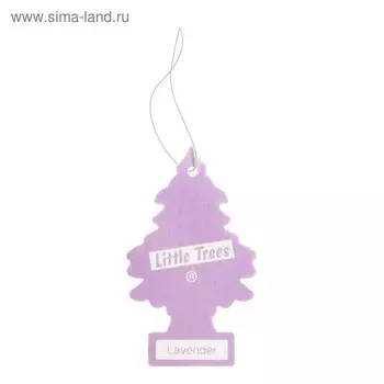 Ароматизатор Ёлочка Little Trees Лаванда , Lavender