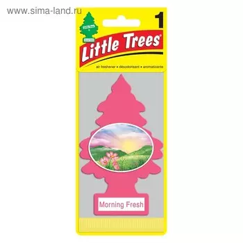 Ароматизатор Ёлочка Little Trees Утренняя свежесть, Morning Fresh