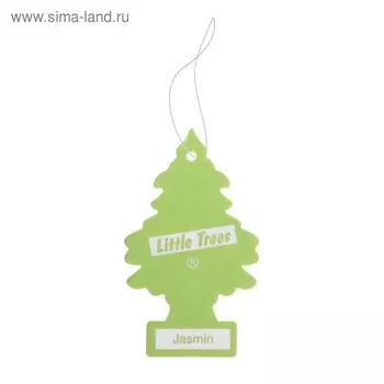 Ароматизатор Ёлочка Little Trees Жасмин, Jasmin