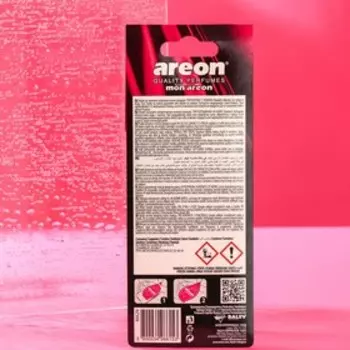 Ароматизатор на зеркало Areon Mon vanila bubble 704-043-329