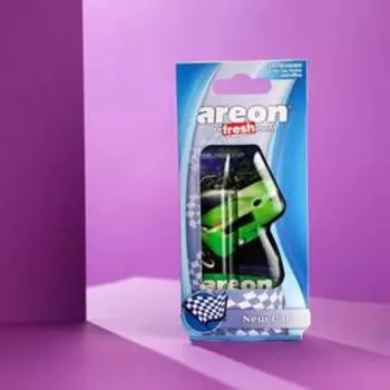 Ароматизатор подвесной Areon Refreshment гелевый, новая машина 704-025-909