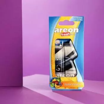 Ароматизатор подвесной Areon Refreshment гелевый, тути фрути 704-025-906