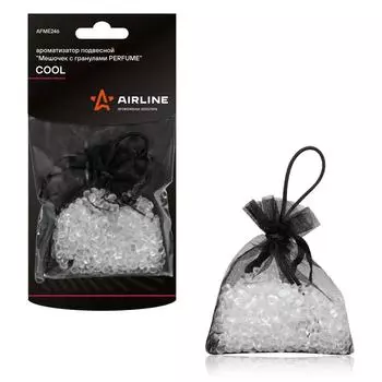Ароматизатор подвесной AIRLINE, мешочек с гранулами Perfume, COOL AFME246