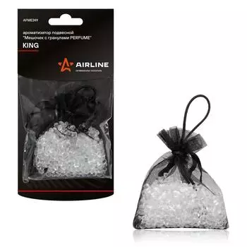Ароматизатор подвесной AIRLINE, мешочек с гранулами Perfume, KING AFME249