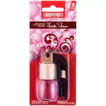 Ароматизатор подвесной бутылочка SKYWAY Nature series, Бабл гам, 5 мл