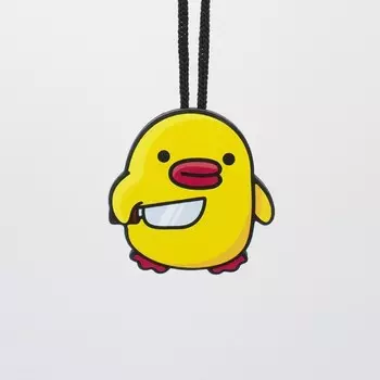 Ароматизатор подвесной из натурального дерева "Цыпленок", пропитка Кофе