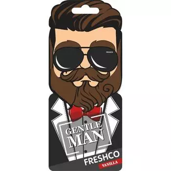 Ароматизатор в машину Freshco Gentleman «Ваниль», подвесной