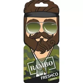 Ароматизатор в машину Freshco Rambo «Цитрус», подвесной