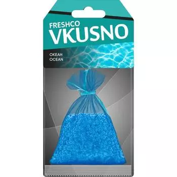 Ароматизатор в машину Freshco Vkusno «Океан», подвесной мешочек