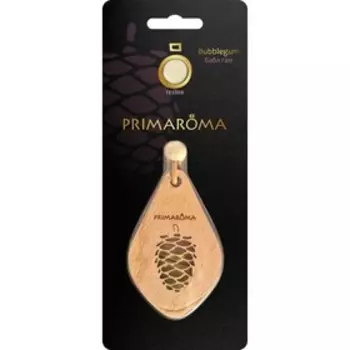 Ароматизатор кулон в машину Freshco Primadonna Шишка «Бабл-гам», подвесной