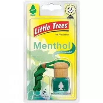 Ароматизатор подвесной в бутылочке Little Trees, Bottle Ментоловый бриз