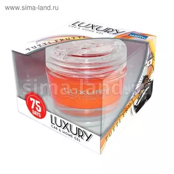Ароматизатор TASOTTI, гелевый "GEL LUXURY", Tutti-Frutti, 50 мл
