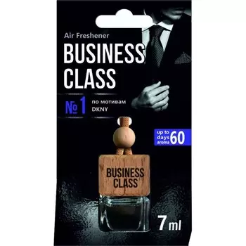 Ароматизатор в машину Freshco of Business Class Cube №1, по мотивам DKNY, подвесной флакон