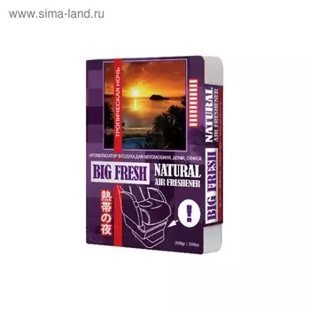 Ароматизатор воздуха Big Fresh «Тропическая ночь» 24521a