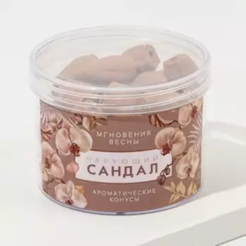Ароматизаторы в форме конусов "Чарующий сандал", (40 шт)