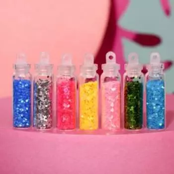 Ассорти для декора ногтей «#Тывтренде», 21 бутылочка