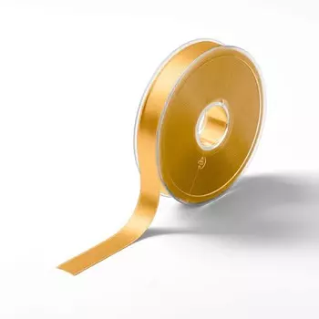 Атласная лента 15ммx25м Prym (20 светло-золотой)