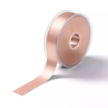 Атласная лента 25ммx25м Prym (84 персиковый)