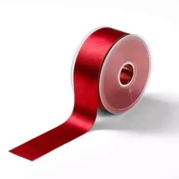 Атласная лента 38ммx25м Prym (75 темно-красный)