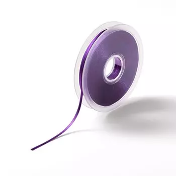 Атласная лента 3мм яркие цвета 50м Prym (65 фиолетовый)