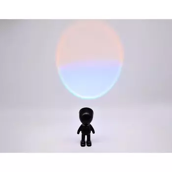 Атмосферная светодиодная настольная лампа с сенсорным выключателем Ambrella light, Desk, DE8227, LED, 3 Вт, 225Lum, цвет чёрный