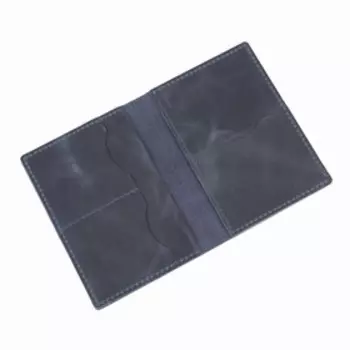 АВ1107 Обложка для автодокументов, цвет синий пулап 13,5х10х1см