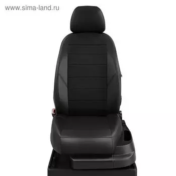 Авточехлы для Chery Tiggo 3 с 2017-н.в. джип Задняя спинка и сиденье 40 на 60, задний подлокотник (молния), 5-подголовников