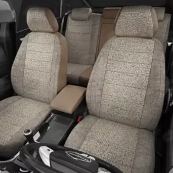 Авточехлы для Citroen Jumper с 2006-2012 г., 3 места, фургон, лён, экокожа, цвет шато-блеск, бежевый, капучино
