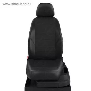 Авточехлы для Mercedes Benz E-classe W211 с 2002-2009 г., седан, перфорация, экокожа, цвет чёрный