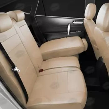 Авточехлы для Mitsubishi Asx с 2010-н.в. джип Задняя спинка 40 на 60, сиденье единое, 5-подголовников