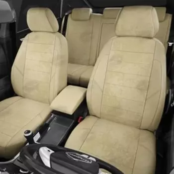 Авточехлы для Toyota Highlander 1 с 2001-2007г. джип (U20) Задняя спинка 40 на 20 на 40, сиденье 40 на 60, ("40" за водителем), 2 передних подлокотник