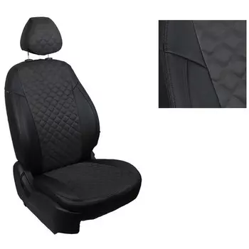 Авточехлы из алькантары «Ромб» для Opel Mokka 2012-н.в.