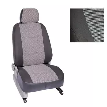 Авточехлы из жаккарда для Renault Duster (сплошн., 5 подголовников) 2015-2021