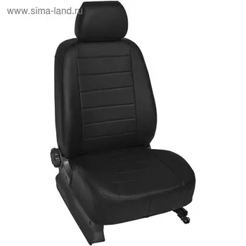 Авточехлы RIVAL "Строчка", Toyota Land Cruiser Prado 150, 2017-н.в., эко-кожа, SC.5709.1