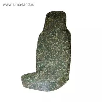 Авточехол грязезащитный Tplus на переднее сиденье, цифра, оксфорд 210, T002058