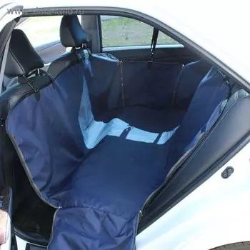 Автогамак Tplus "Стандарт", оксфорд, синий, T002203