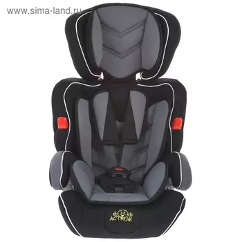 Автокресло-бустер BXS-208, группа 1-2-3, цвет серый