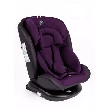 Автокресло детское AmaroBaby Brilliant, крепление Isofix, класс D, группа 0+/1/2/3 (0-36 кг), цвет фиолетовый