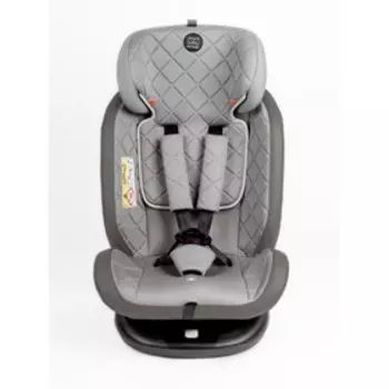 Автокресло детское AmaroBaby Brilliant, крепление Isofix, класс D, группа 0+/1/2/3 (0-36 кг), цвет серый