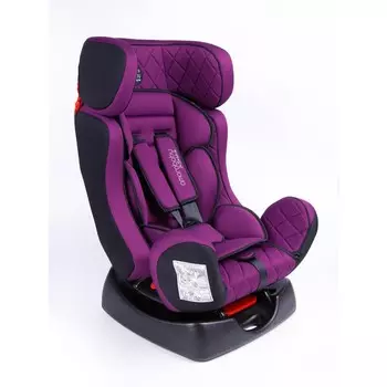Автокресло детское AmaroBaby Professional, группа 0+/I/II, цвет фиолетовый
