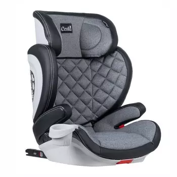 Автокресло детское Costa, группа 2/3 (15-36 кг), цвет серо-чёрный