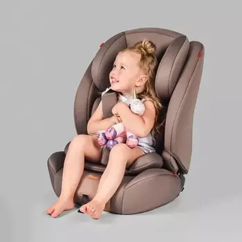 Автокресло детское Farfello, цвет кофейный