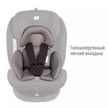 Автокресло детское Smart Travel Boss ISOFIX, гр.0+/I/II/III, dark