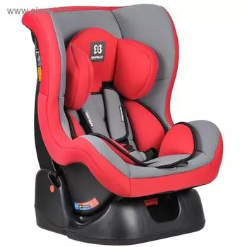 Автокресло GE-B, цвет красный/серый, возраст от 0 до 4 лет
