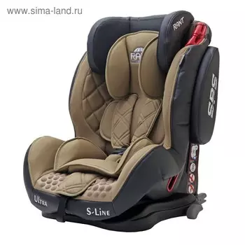 Автокресло THUNDER Ultra isofix SPS, группа 1-2-3 (9-36 кг), кофейный
