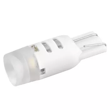Автолампа диод Skyway T10 (W5W), 12V, 1 SMD диод Skyway без цоколя 1-конт, белая
